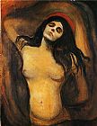Edvard Munch - Madonna painting